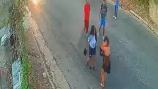 Policía de Campeche ligado con golpiza a una joven       