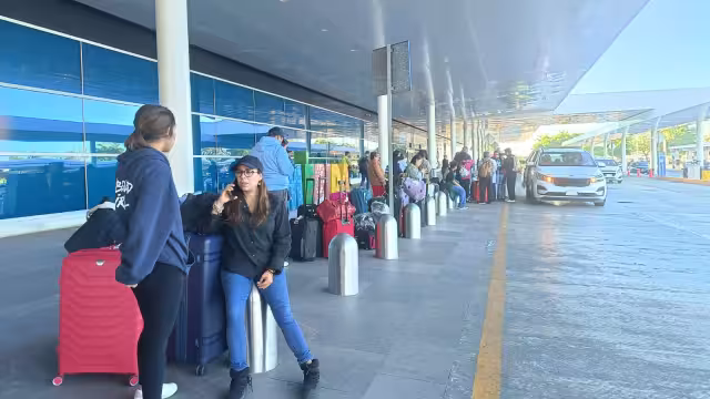El aeropuerto de Mérida registra buena movilidad de pasajeros