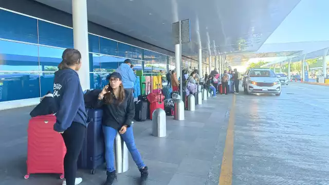 El aeropuerto de Mérida registra buena movilidad de pasajeros