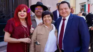 Joaquín Díaz Mena respaldó a la presidenta Claudia Sheinbaum en el CVIII aniversario de la Constitución Mexicana