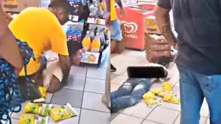 El "amante de lo ajeno" huyó por varias calles antes de ser atrapado y ser agredido