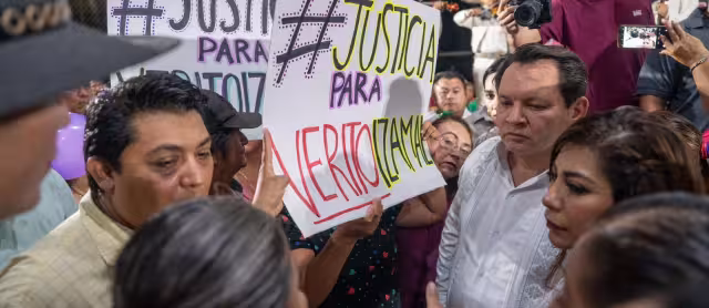 Se pidió a Joaquín Díaz Mena seguir el caso de Verónica T.C., quien fue presuntamente asesinada en un consultorio