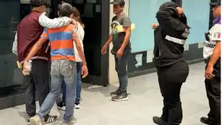 La víctima fue auxiliada y no realizó ningún tipo de depósito a los delincuentes.