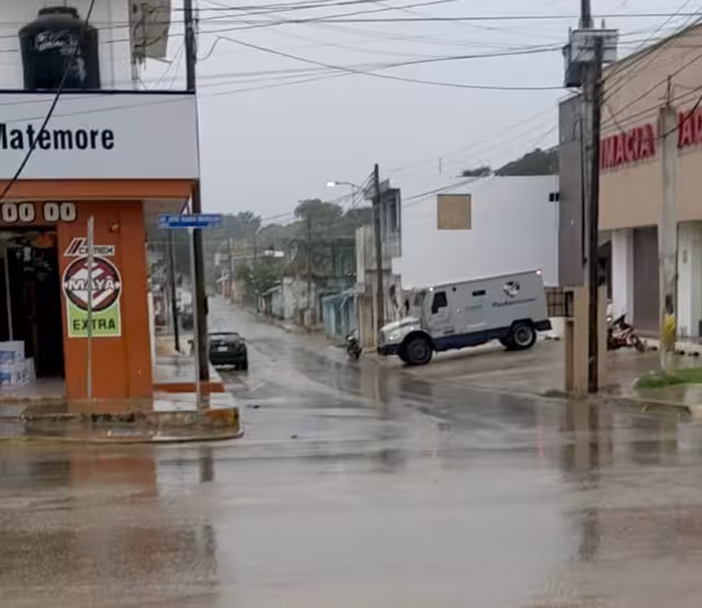 Durante el día de hoy martes, dieron inicio a las lluvias