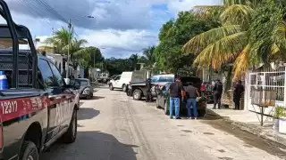 Hombre en Chetumal se priva de la vida en el fraccionamiento Caribe.