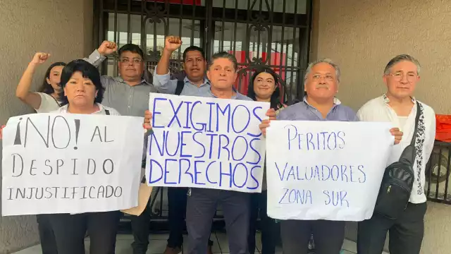 Peritos valuadores preparan una demanda colectiva contra la institución por suspender su contrato laboral