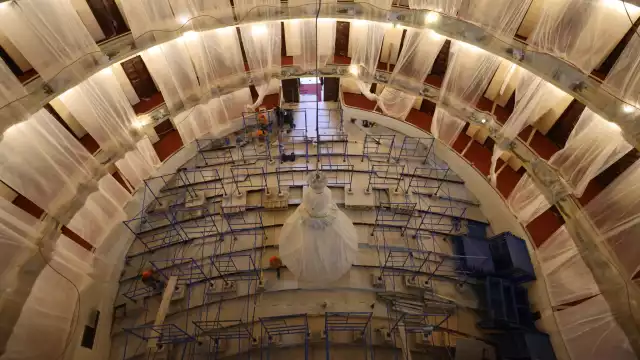 El Gobernador realizó un recorrido para conocer las obras de rehabilitación en el recinto