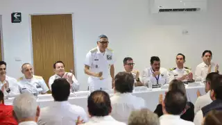 La segunda Mesa Comercial del Puerto fue encabezada por el Gobernador y el titular de la Semar