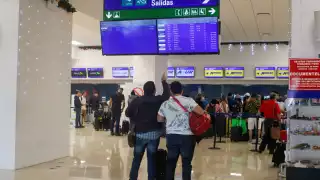 Son seis vuelos retrasados en el aeropuerto de Mérida