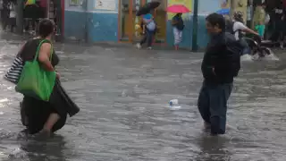 Las calles de Mérida se encuentran inundadas