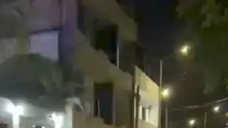 El trabajador se quedaba a dormir en la obra, para guardar dinero e ir a visitar a su familia