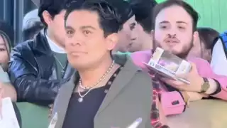 Ricardo no fue nada bien recibido  por los fans presentes