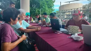 Ko’ox: Concluye la primera semana de entrega de tarjetas del nuevo transporte Campechano