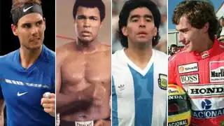 Los futbolistas que la rompieron no siendo diestros