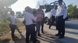 Las mujeres fueron trasladadas al hospital