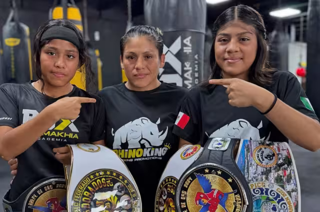 La "Venenito" está inspirada por su madre, quien es campeona de boxeo.