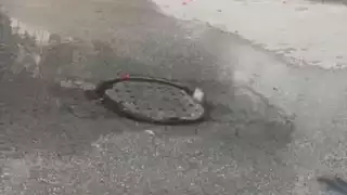 Vecinos afectados aseguran que la presencia de aguas negras es un peligro para la salud