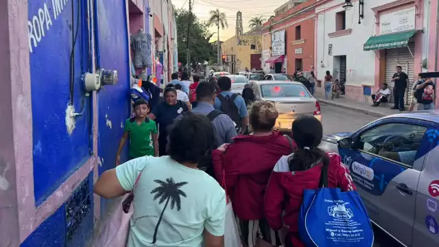 La reubicación improvisada generó molestia y retrasos entre los usuarios