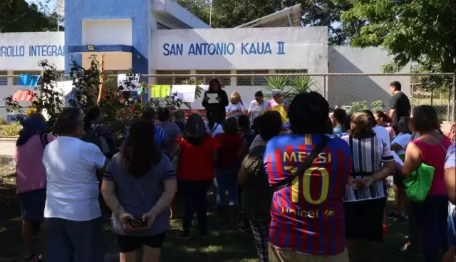 Los quejosos indicaron que ya habían comprado los materiales y que de la nada se canceló todo.