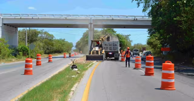 Carretera Mérida–Progreso tendrá afectaciones por obras federales