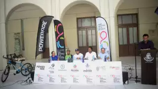 Realizan exposición por el Primer Foro Nacional de la Bicicleta en Mérida
