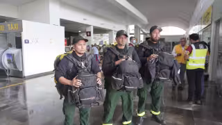 Campeche presente en contingente mexicano contra incendios forestales