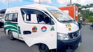 Debido al impacto, los pasajeros salieron proyectados de sus asientos