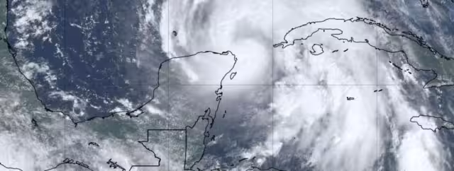 El Huracán Helene provocará fuertes lluvias en Yucatán