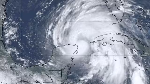 El Huracán Helene provocará fuertes lluvias en Yucatán