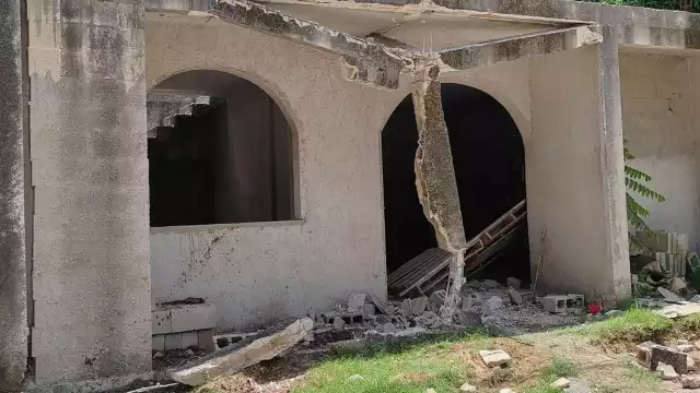 Los responsables se fueron del lugar sin responder