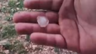 Granizada provoca apagones y daños en comunidades rurales