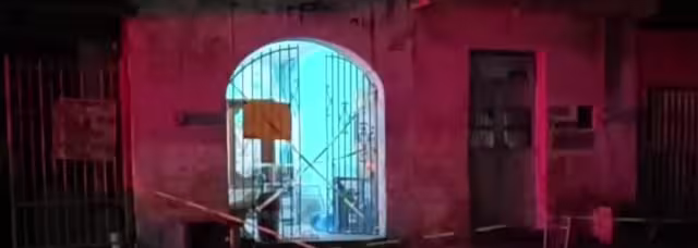 El área fue acordonada en Progreso