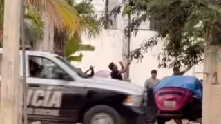 Los detenidos fueron identificados como Mario “N”, Ángel Francisco “N”, José Lorenzo “N” y Donovan Miguel “N”