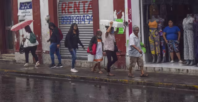 Se espera probabilidad de lluvias este lunes en Mérida