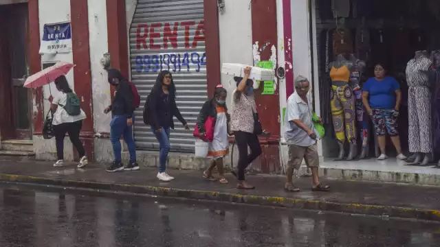 Se espera probabilidad de lluvias este lunes en Mérida