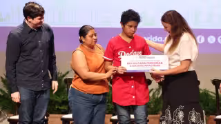 Cecilia Patrón Laviada informó que el apoyo beneficia a 600 personas