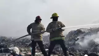Reportan nuevo incendio en el basurero municipal de  Felipe Carrillo Puerto
