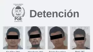 Desarticulan a un grupo criminal en Playa del Carmen