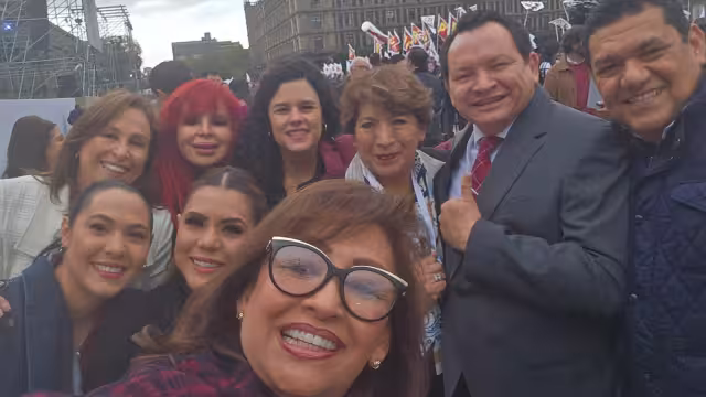 Joaquín Díaz Mena estuvo junto a otros gobernadores del país