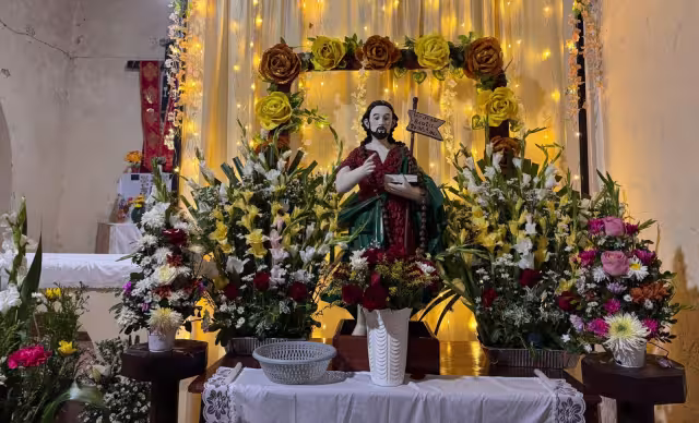 Cada 24 de junio se celebra  a San Juan Bautista