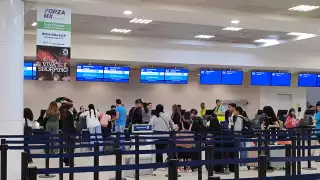 Aeropuerto de Cancún reporta más de 20 cancelaciones de vuelos