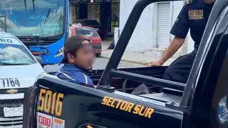 El hombre fue detenido por elementos de la SSP Yucatán