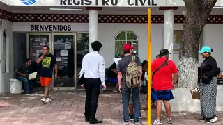 “Es un robo": Exponen a ‘coyotes’  del  Registro Civil de Cancún; cobran el doble para   tramitar actas de defunción o de matrimonio 