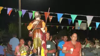 Devotos de la comisaría de Kabichén depositan su confi anza y amor en el protector del campo