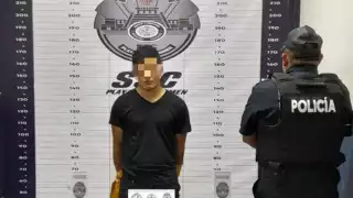 El sujeto detenido por autoridades de Playa del Carmen fue identificado como Kevin "N".