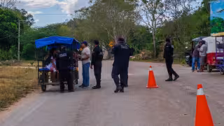 Identifican a mototaxistas “pirata” en Peto; instalan retén de revisión en la vía a Tahdziú