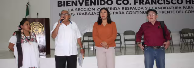 La reunión se llevó a cabo en la ciudad de Mérida