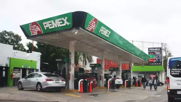 Una estación de servicio de Umán tiene uno de los precios más bajos del litro de la Magna