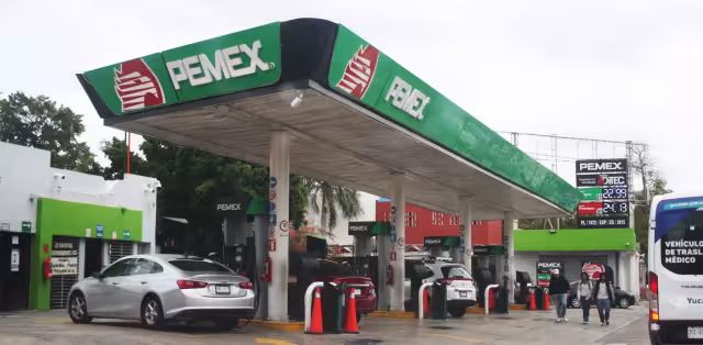 Una estación de servicio de Umán tiene uno de los precios más bajos del litro de la Magna