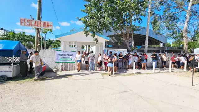 Elementos de Seguridad estuvieron en las casillas para vigilar que todo estuviera en orden; no se reportó algo fuera de lo común